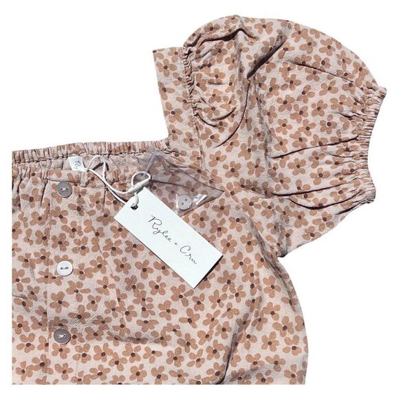 NWT! Rylee + Cru Primrose Skipper Top Size 8-9Y - Picture 3 of 6